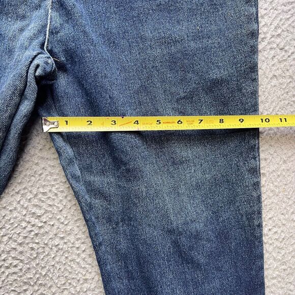 Jeantonics Jeans Womens Size 18 Blue Denim Tapered Skinny Dark Wash - Picture 3 of 15